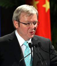 Rudd insulting his Chinese hosts