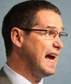 Errand boy Comms Minister, Stephen 'yez bozz' Conroy