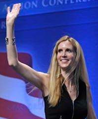 Clinically anorexic and psychotic personality, Ann Coulter