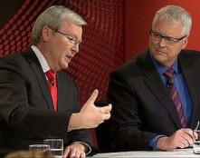 Rudd spilling all on national TV last night