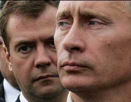 Putin and Medvedev