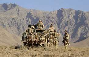 Dis-located Oz troops in Afghanistan