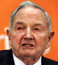 A geriatric David Rockefeller