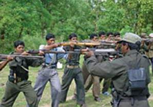 Naxals training