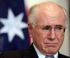 Racist and war criminal, John Howard