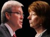 Rudd an Gillard, two bereft, servile, political Dunces