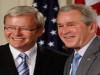 Rudd and Bush -- leading puppets
