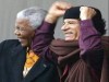 African Freedom Fighters, Nelson Mandela and Muammar Gaddafi