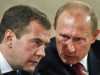 Putin (right) and Medvedev