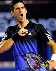 Victory against the odds -- fighting Serb, Novak Djokovic