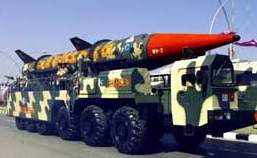 Pakistani ballistic missile