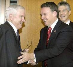 Fitzgibbon and Smith pandering to Bob Gates