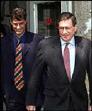 Holbrooke with gangster, Thaci