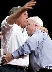 Bush and McCain