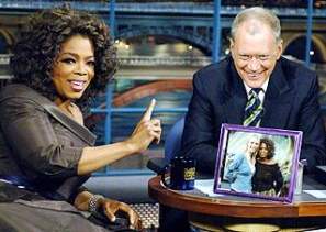 Oprah and Letterman, moron managers