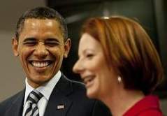 Obama and Gillard, two reprehensible, CRIMINAL, Corporate lackeys
