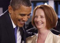 Insular, criminal puppets, Barack Obama and Juliar Gillard