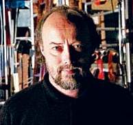 Bill Henson in his studio