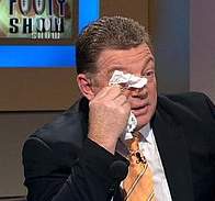 Phil Gould crying!