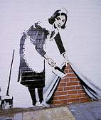 BANKSY -- sweeper