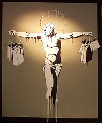 BANKSY -- American Jesus