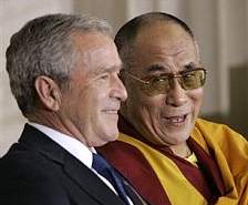 Chummy -- Bush and Dalai Fraud