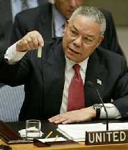 Colin Powell lies to UN and the world