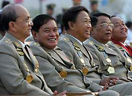 Burmese Generals -- faces of corruption