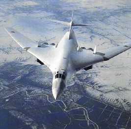 Russian TU-160 nuclear bomber